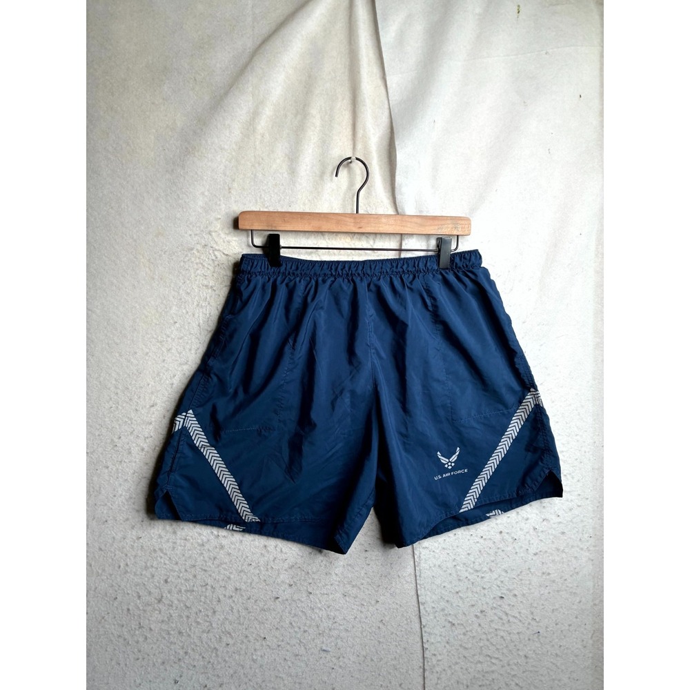 U.S. Air Force IPTU Physical Training Shorts Mens L Blue 8415-01-601-1887